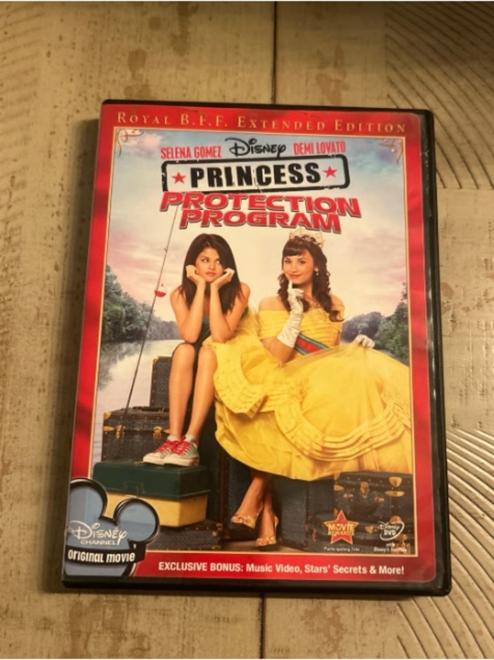 Princess Protection Program DVD - Yellow & Red Cover - Disney